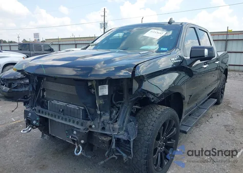 2020 Chevrolet Silverado 1500 4Wd Short Bed High Country из США, поврежденный, VIN 3GCUYHET2LG339726